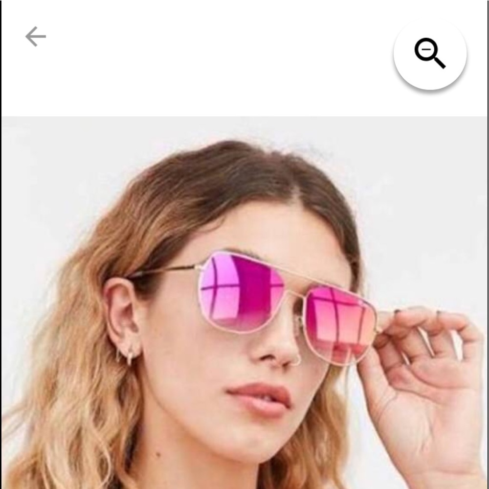 ❌❌SOLS❌❌Quay Australia Running Riot Pink - Picture 1 of 5